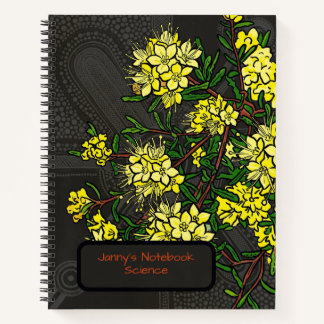 Cuaderno Desert Sunburst: Phebalium glandulosum Botanical