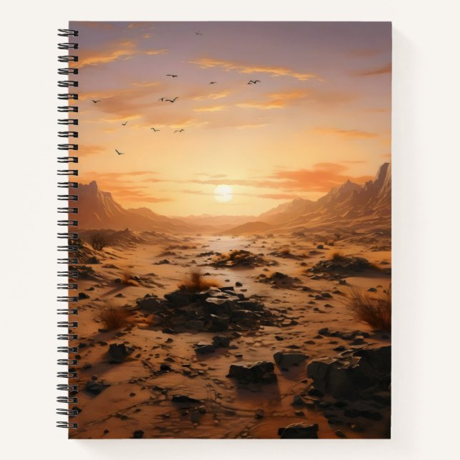 Cuaderno Desert Sunset (Anverso)