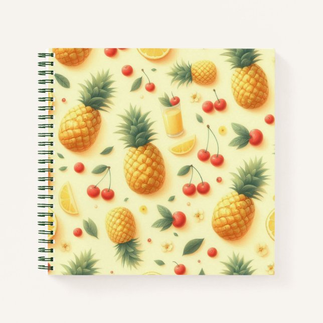 Cuaderno Desfile de piña (Anverso)