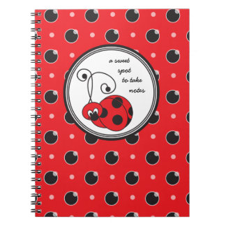 Cuaderno deshilvanado de la mariquita de Itty -