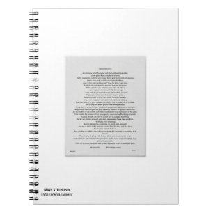 CUADERNO DESIDERATA