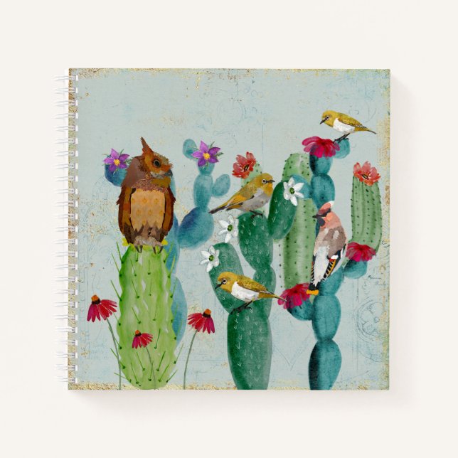 CUADERNO DESIERTO DE SONGBIRDS (Anverso)