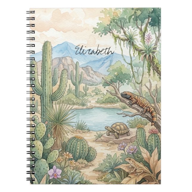 Cuaderno Desierto Seco (Frente)