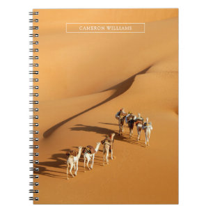 Cuaderno Desiertos   Caminata tuareg con camellos