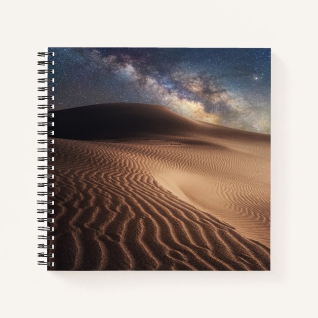 Cuaderno Desiertos | Ciudad Ordos Mongolia China (Anverso)