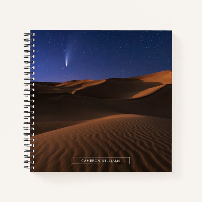 Cuaderno Desiertos | Galaxia de dunas de arena (Anverso)