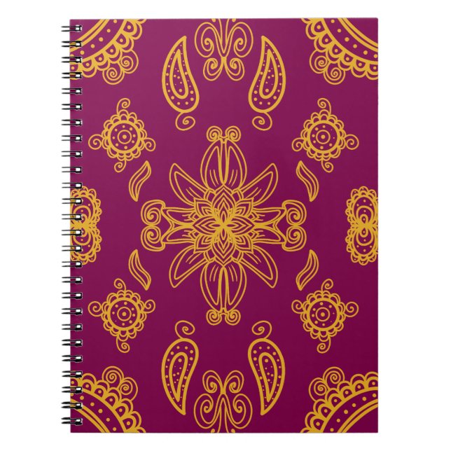 Cuaderno Design indien (Frente)