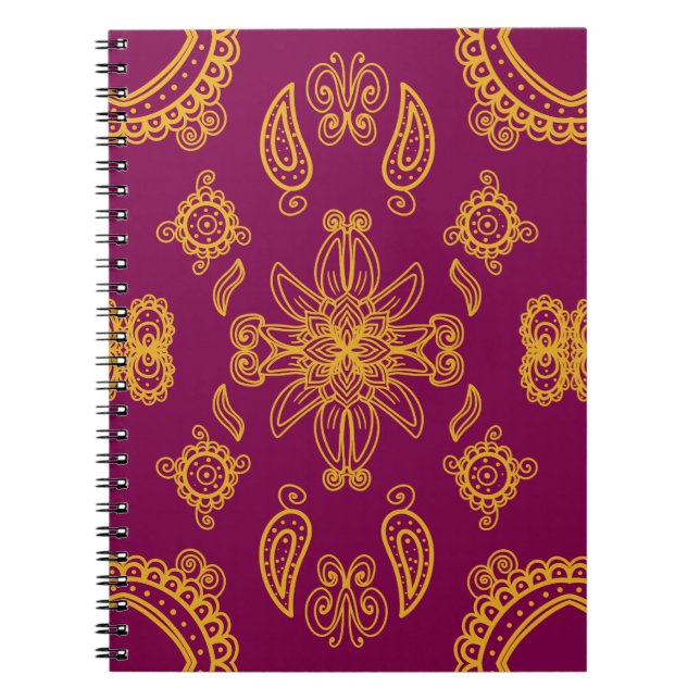 Cuaderno Design indien (Frente)