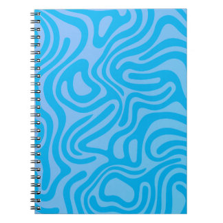 Cuaderno Design simple et élégant Carnet spiral abstrait