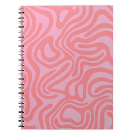 Cuaderno Design simple et élégant Carnet spiral abstrait