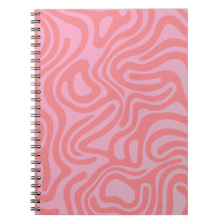 Cuaderno Design simple et élégant Carnet spiral abstrait