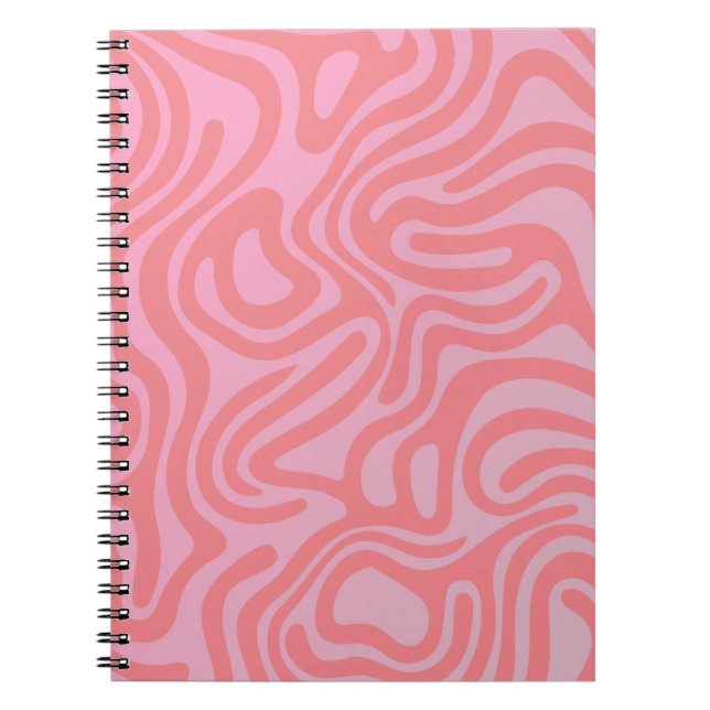 Cuaderno Design simple et élégant Carnet spiral abstrait (Frente)