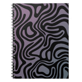 Cuaderno Design simple et élégant Carnet spiral abstrait