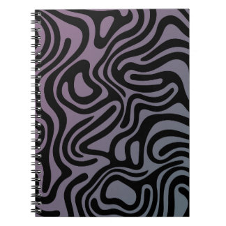 Cuaderno Design simple et élégant Carnet spiral abstrait
