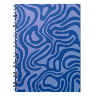 Cuaderno Design simple et élégant Carnet spiral abstrait