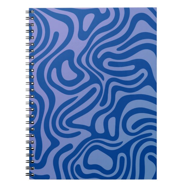 Cuaderno Design simple et élégant Carnet spiral abstrait (Frente)