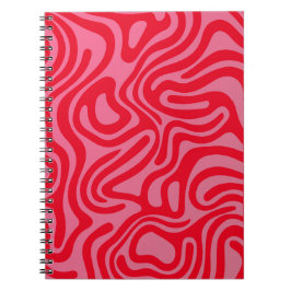 Cuaderno Design simple et élégant Carnet spiral abstrait