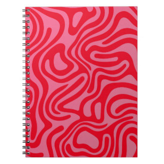 Cuaderno Design simple et élégant Carnet spiral abstrait