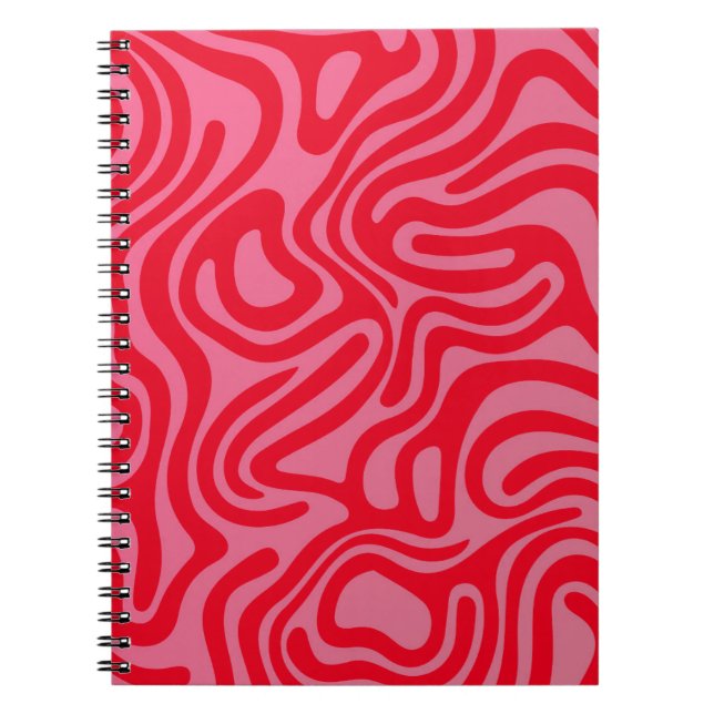 Cuaderno Design simple et élégant Carnet spiral abstrait (Frente)