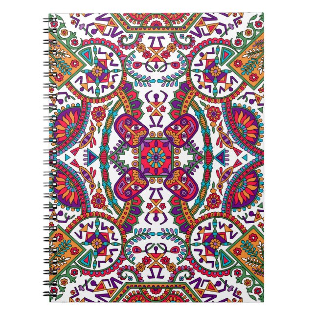 Cuaderno Designación tradicional de arte folclórico, etnia, (Frente)