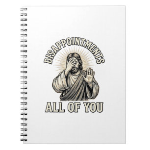 Cuaderno Desilusiones Divertidas Todos Ustedes Grabado Anti