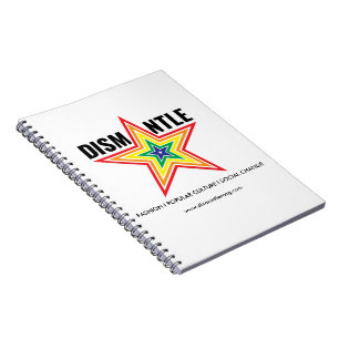 Cuaderno Desmantelar equipo portátil espiral con el logoti