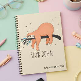 Cuaderno Despacio - Graciosa Sloth