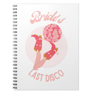Cuaderno Despedida de soltera Retro de los 70 de la Novia,