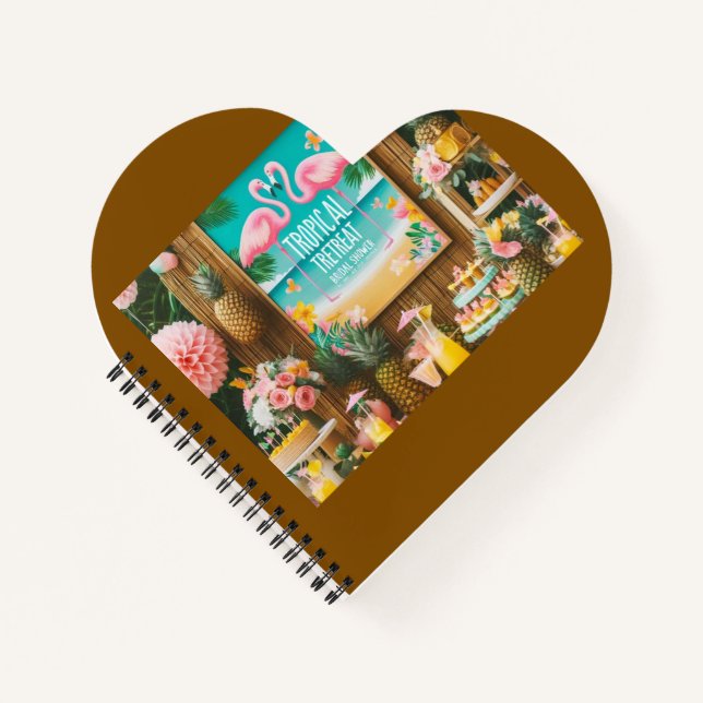 Cuaderno Despedida de Soltera Tropical (Anverso)