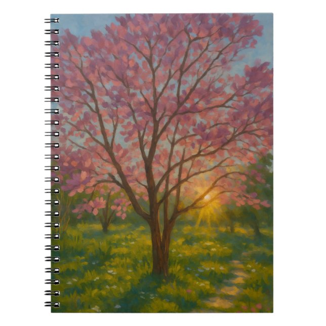 Cuaderno Despertar de primavera - El paisaje de los árboles (Frente)