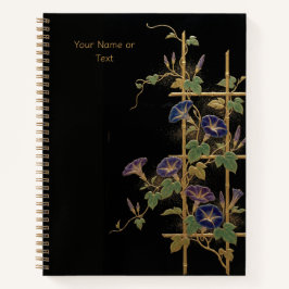 Cuaderno Despertar del Amanecer: Asagao y Bambú al Estilo M
