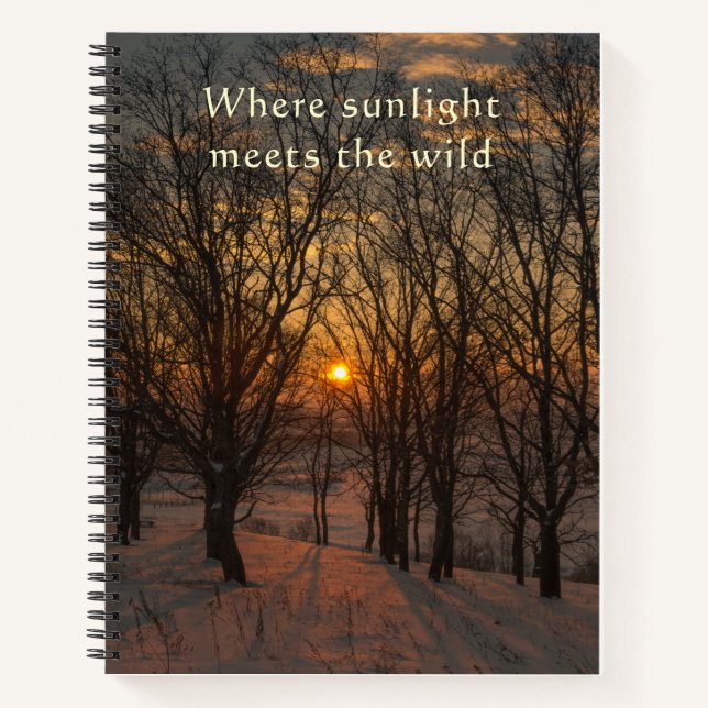 Cuaderno Despierta con quietud y luz Zen  (Anverso)