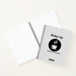 Cuaderno Despierta y huele el café