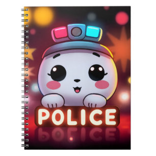 Cuaderno Destacamento de Policía Adorable – Diseño de Patru