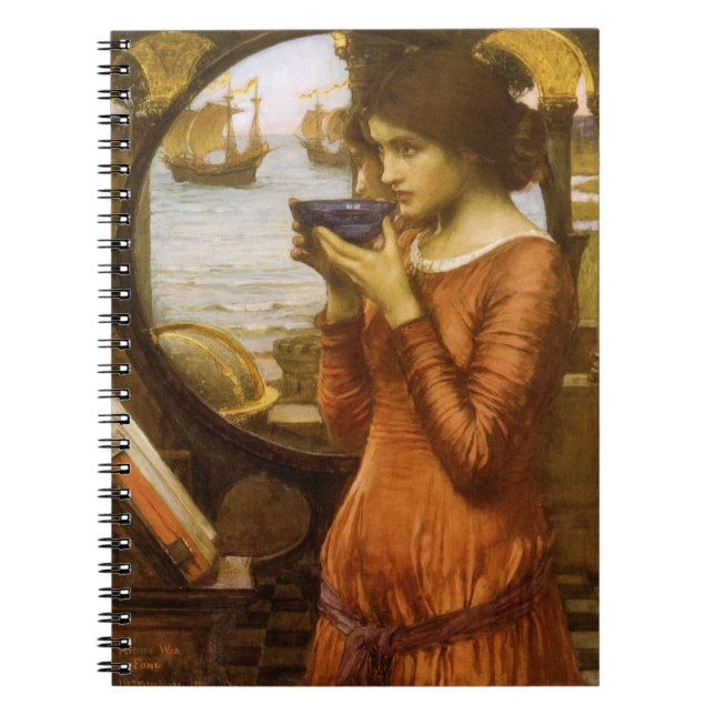 Cuaderno Destino de John William Waterhouse (Frente)