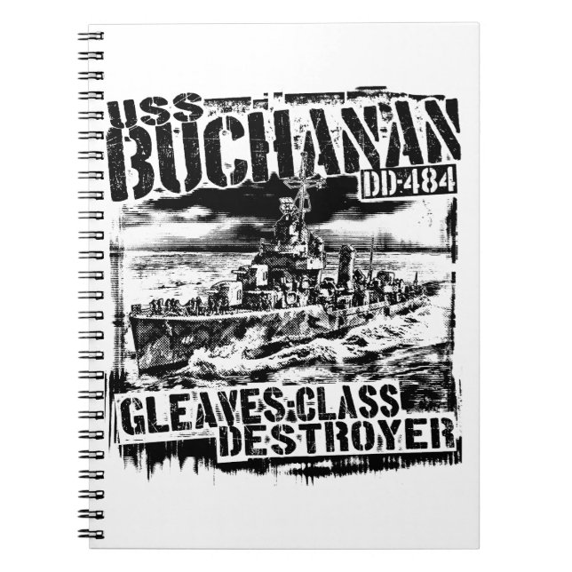 Cuaderno Destroyer Buchanan (Frente)
