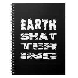 Cuaderno Destruir la Tierra