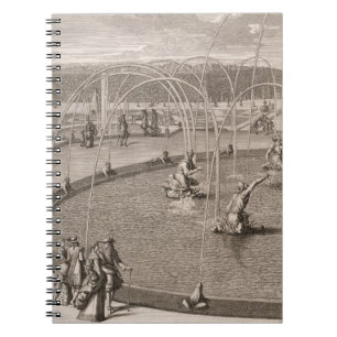 Cuaderno Detalle de la fuente de Diana y de Apolo en