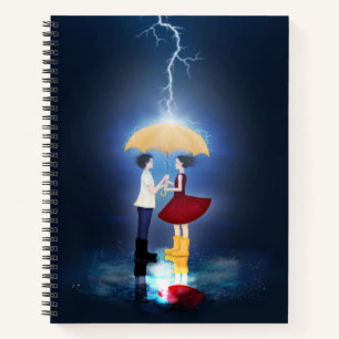 Cuaderno Detalle De Lovestructurk - Pareja Compartiendo Par