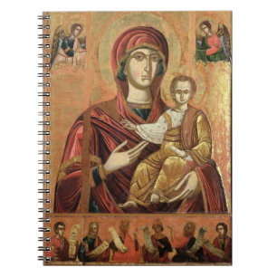 Cuaderno Detalle de Madonna y del niño del Iconostas