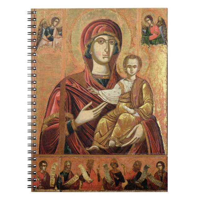 Cuaderno Detalle de Madonna y del niño del Iconostas (Frente)