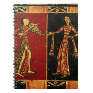 Cuaderno Detalle de un pecho de boda que representa a un
