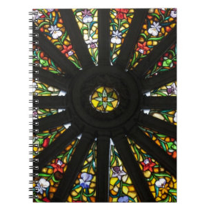 Cuaderno Detalle de vidrio emplomado