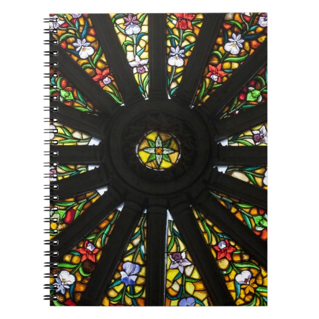 Cuaderno Detalle de vidrio emplomado (Frente)