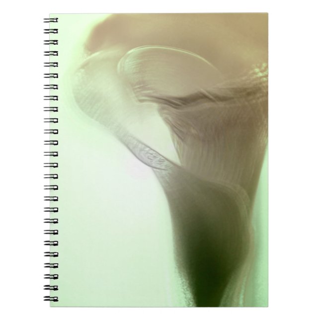 Cuaderno Detalle romántico de las flores (Frente)