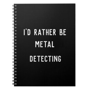 Cuaderno DETECTANDO metalizado BIEN BIEN BORRADOR DE BORRAD