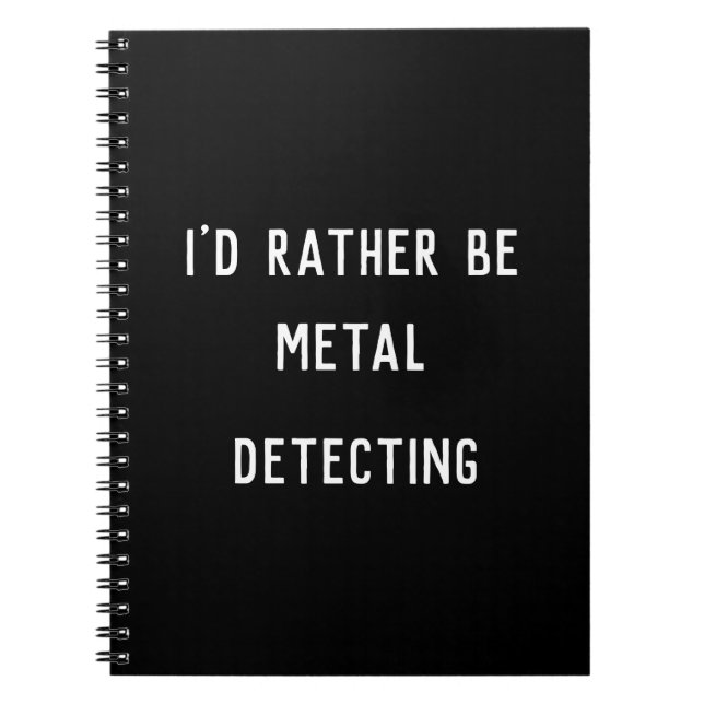 Cuaderno DETECTANDO metalizado BIEN BIEN BORRADOR DE BORRAD (Frente)