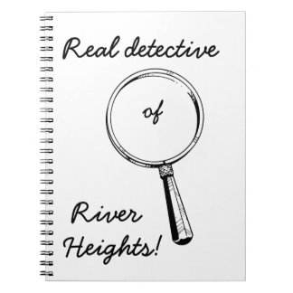 Cuaderno Detective real de las alturas del río!: Lindo para