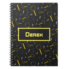 Cuaderno Detective Spy Glass y Fingerprints Diversión