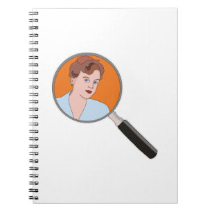 Cuaderno Detective y escritor de misterios de asesinato